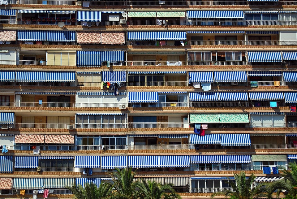 Apartment architecture balcony photo