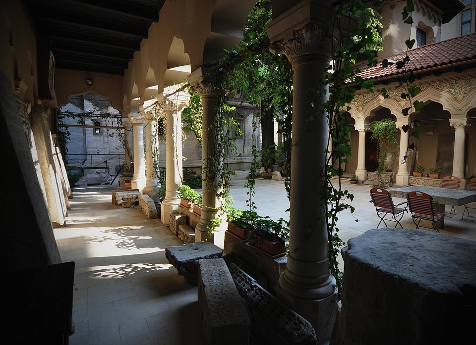 Ancient architecture exterior