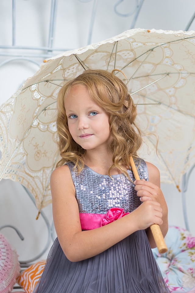 Attractive beautiful child