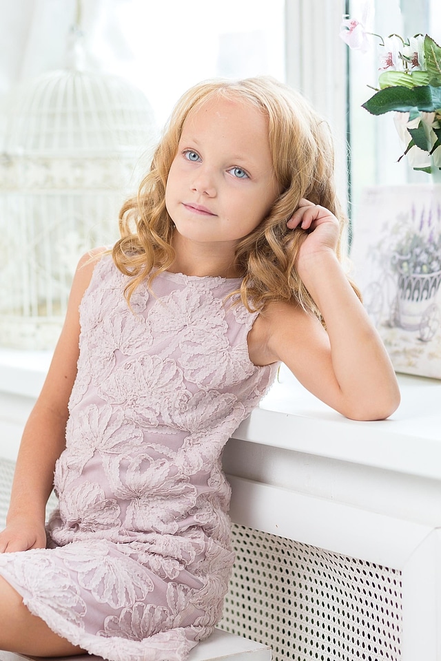 Attractive beautiful child