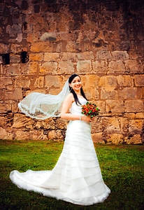 Beautiful bride dress photo