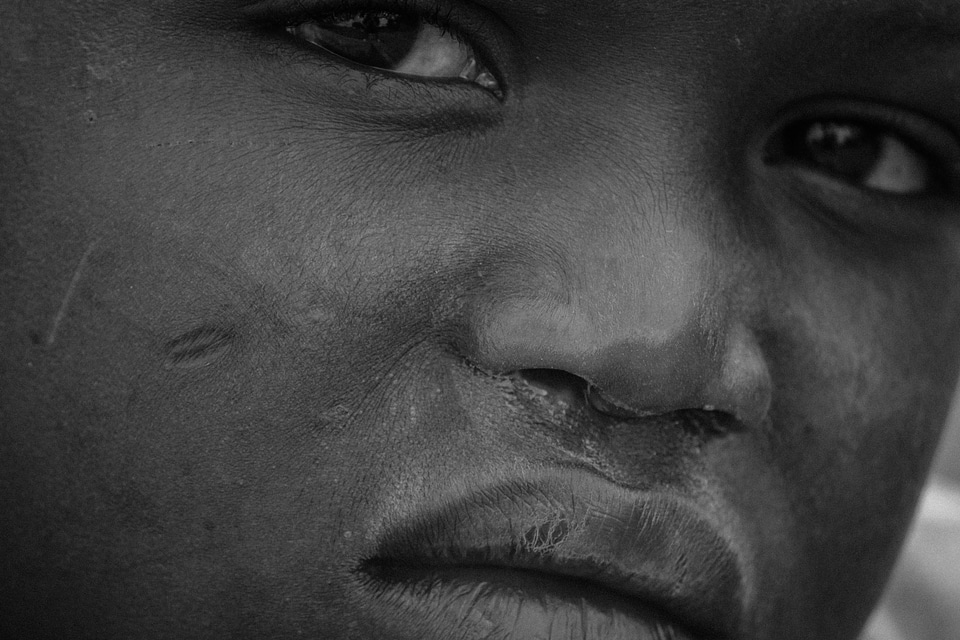 Black And White boy child