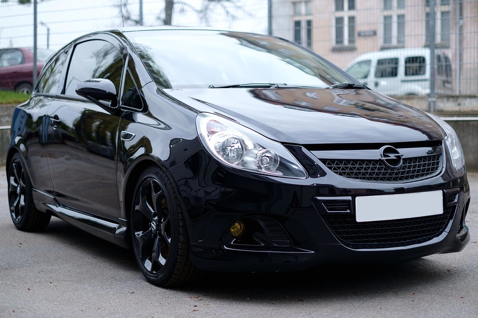 Automobile automotive black