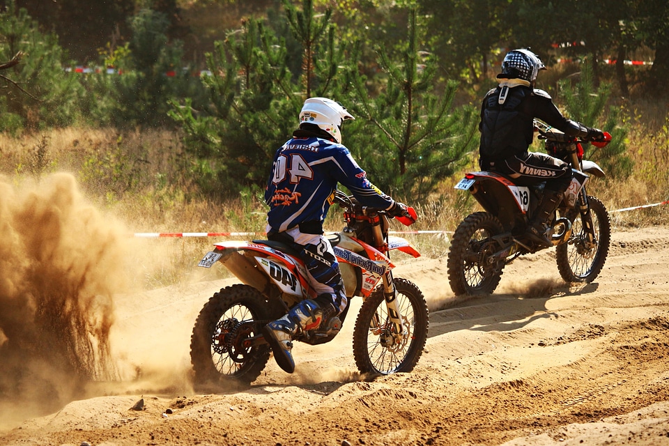 Action adventure biker