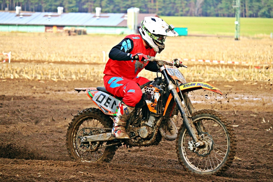 Action adventure biker