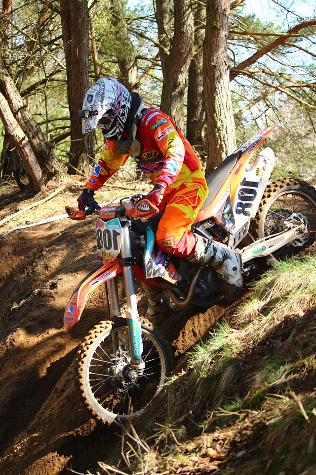 Action adventure biker
