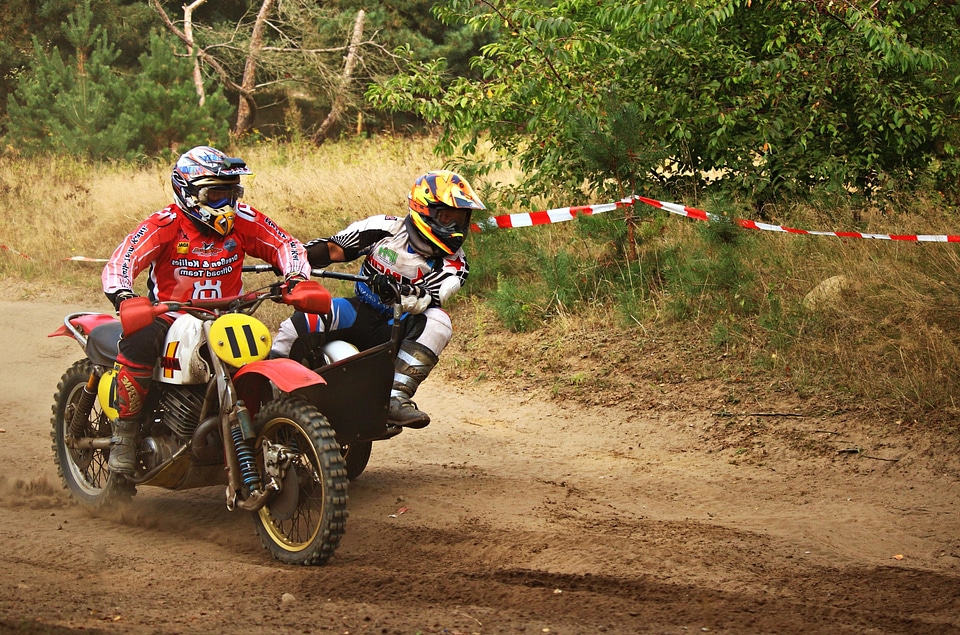 Action adventure biker