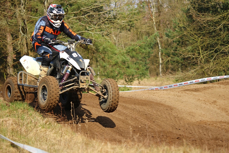 Action adventure biker
