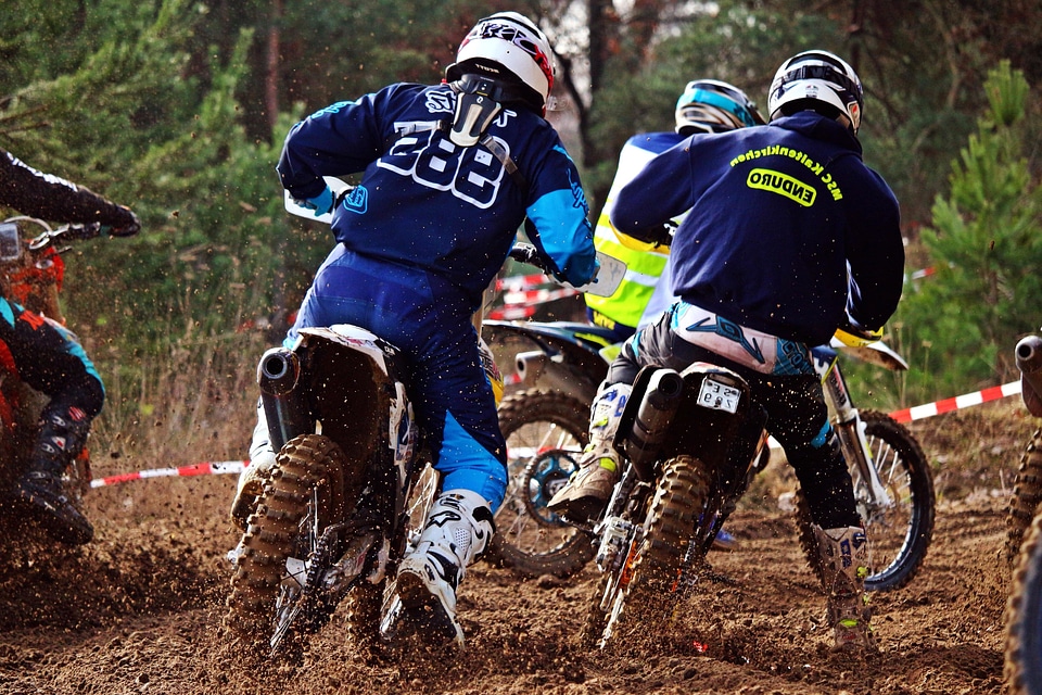 Action adventure biker