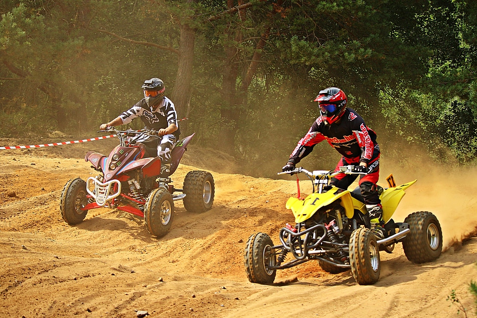 Action adventure biker
