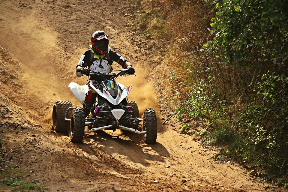 Action adventure biker