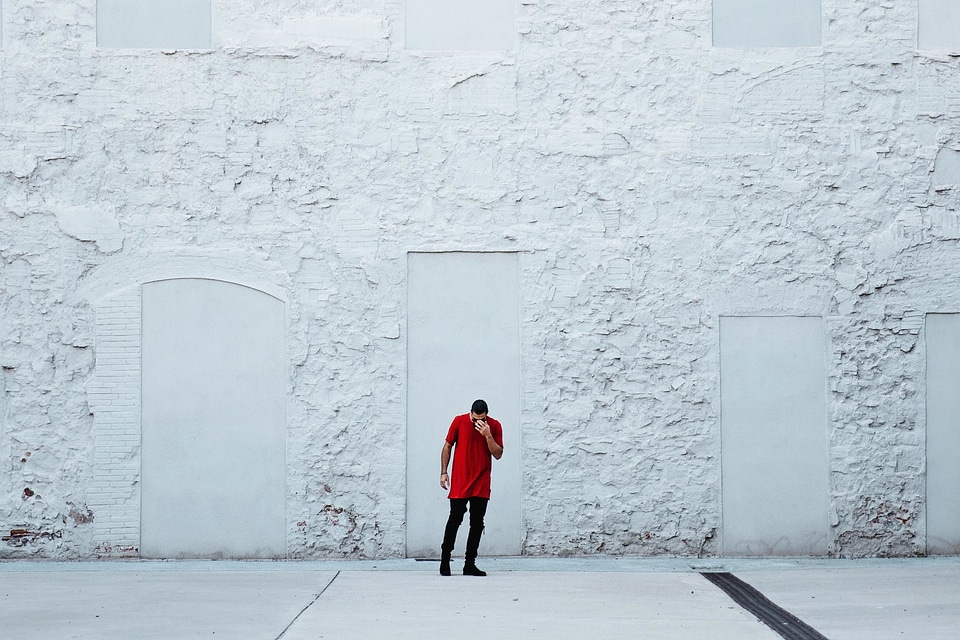 Asphalt exterior man