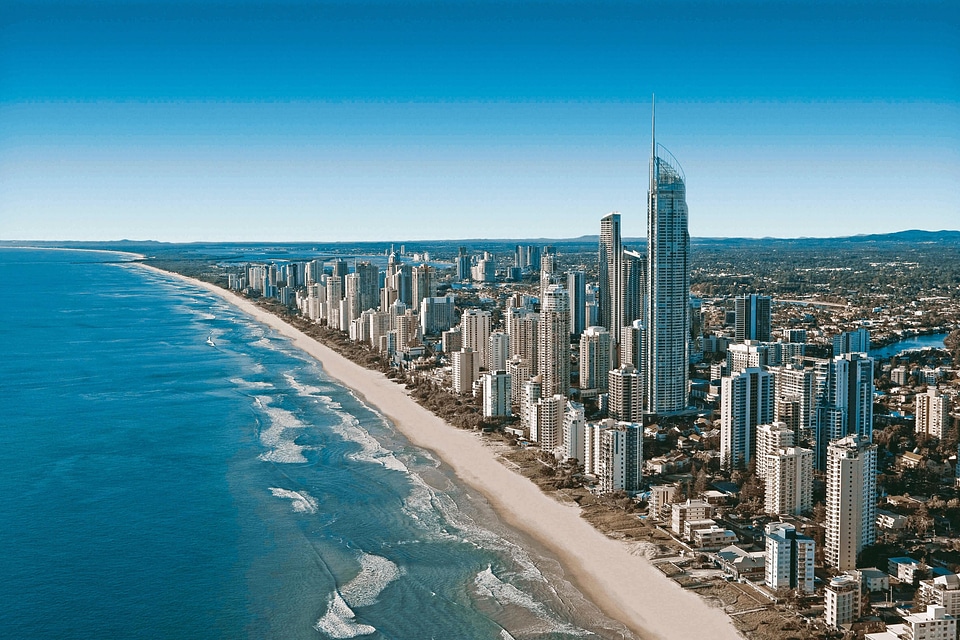 Architecture bay beach