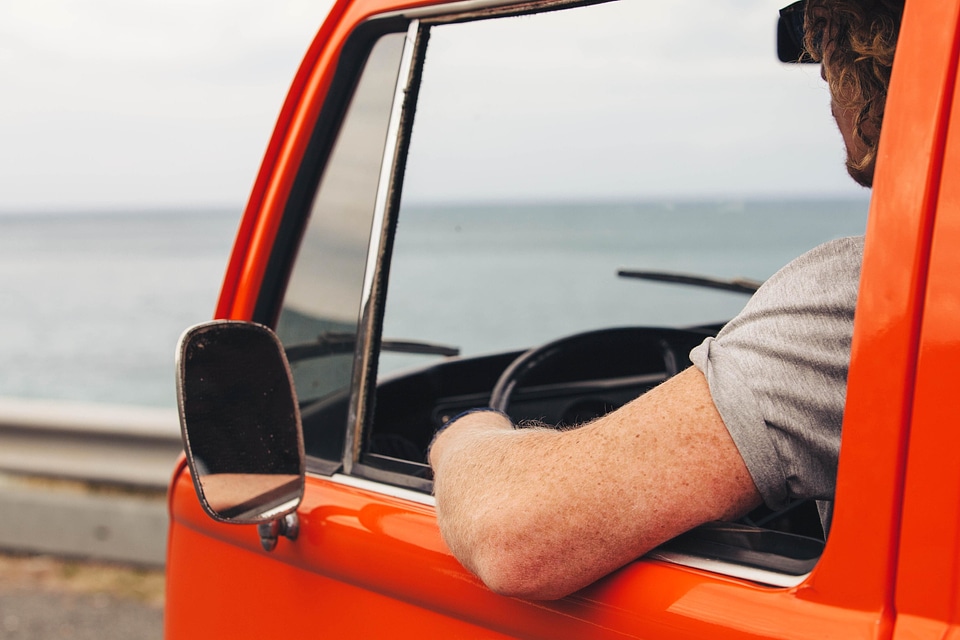 Automobile beach car