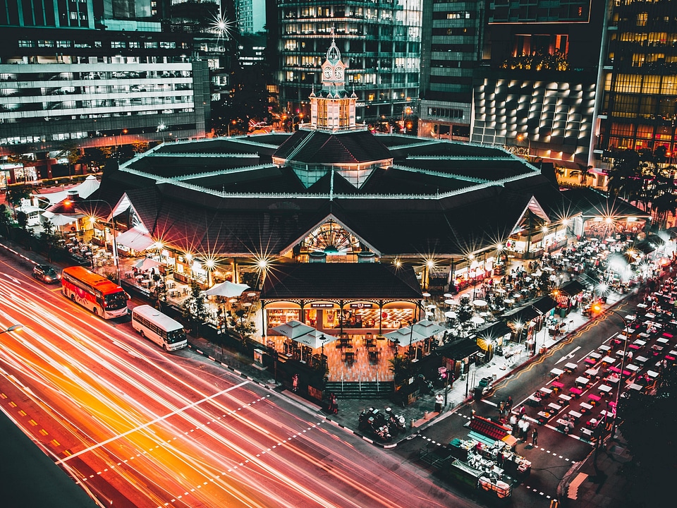 Car city cityscape