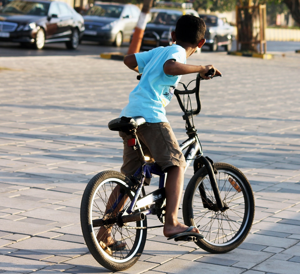 Cycling sports kid photo