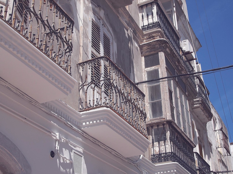 Apartment architecture balcony