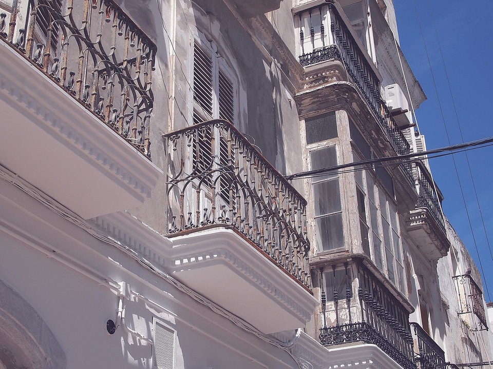 Apartment architecture balcony photo