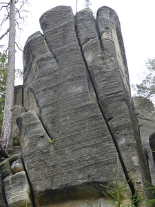 Poland geology rock wall