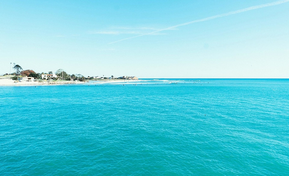 Bay beach caribbean