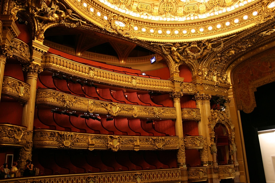 The paris opera opéra garnier theatre