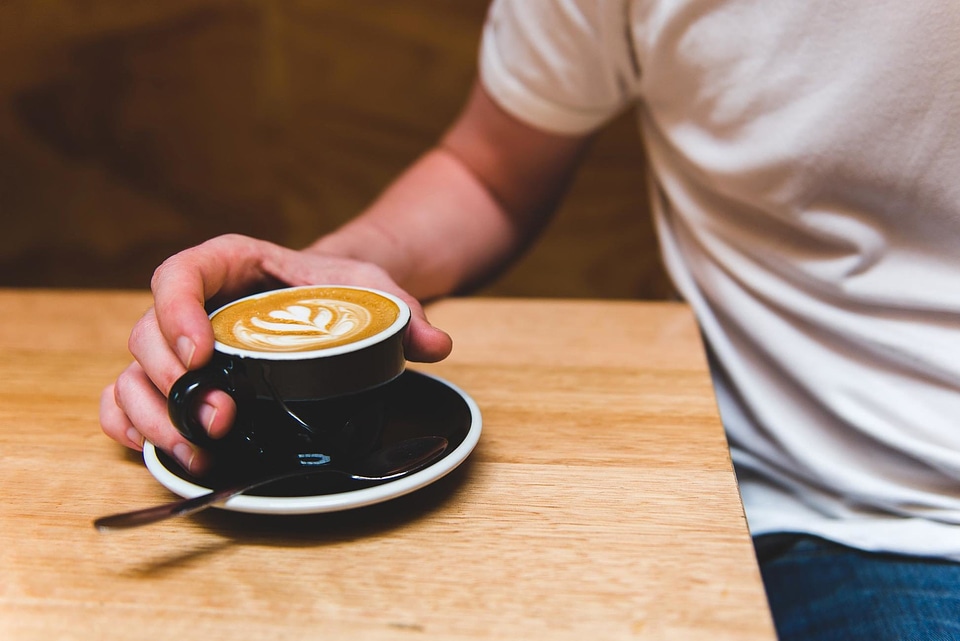 Arm caffeine coffee