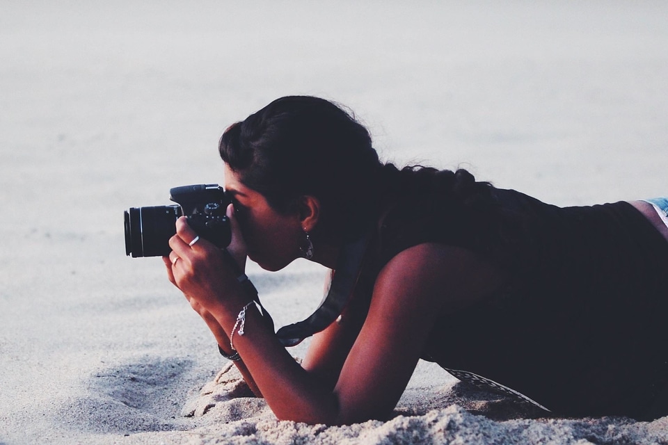 Action aperture beach