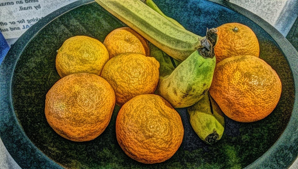 Art banana bowl