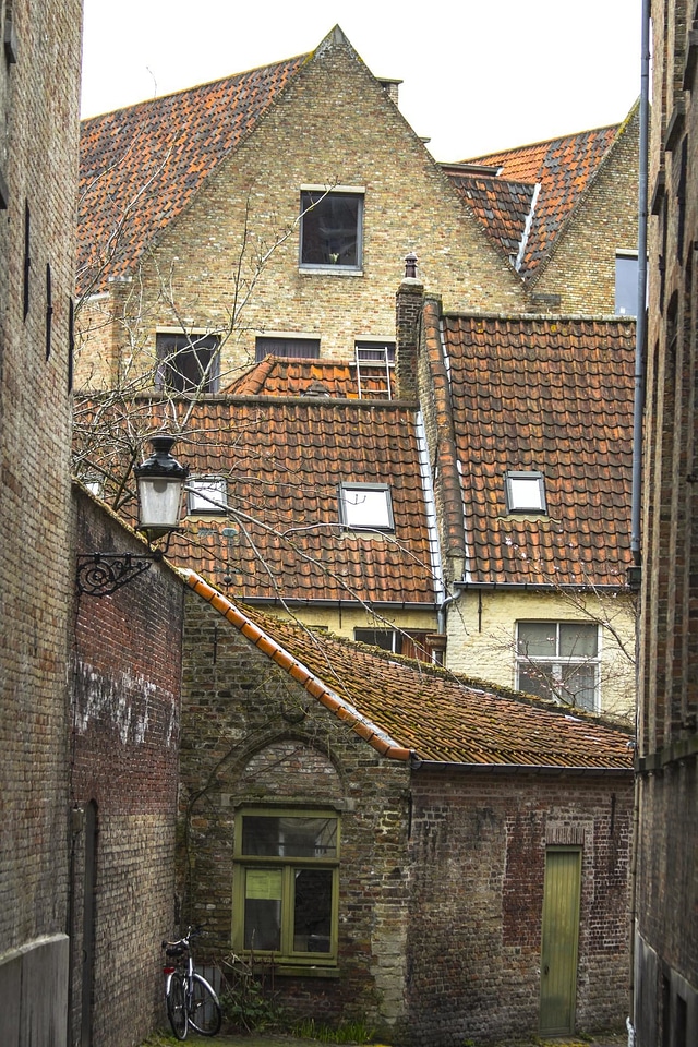 Architecture brick exterior