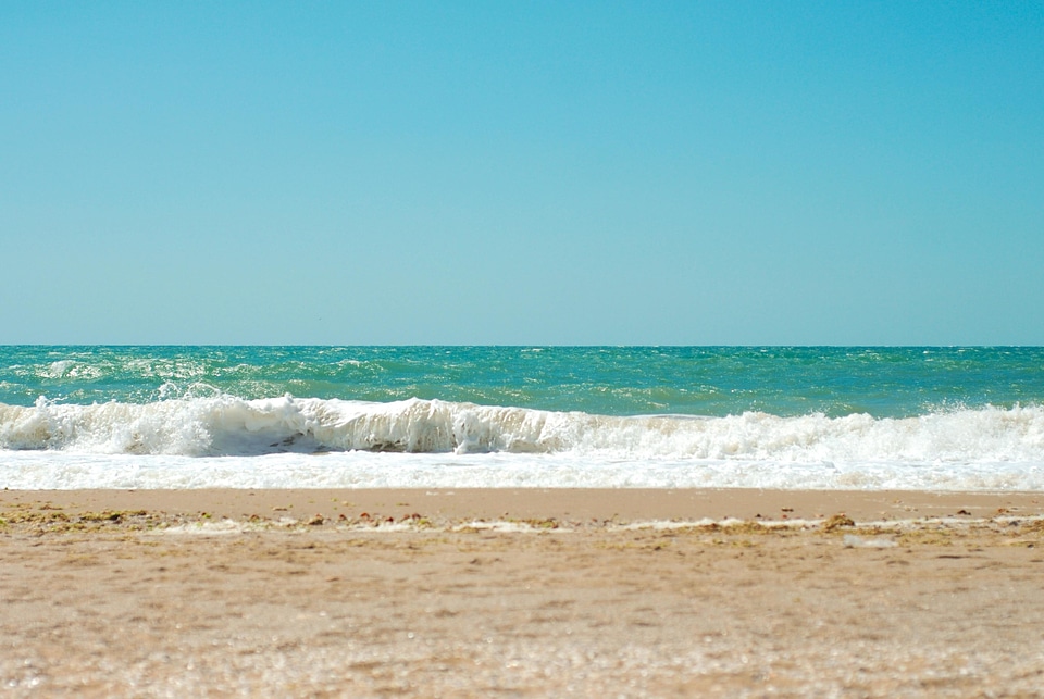 Bay beach beautiful photo photo