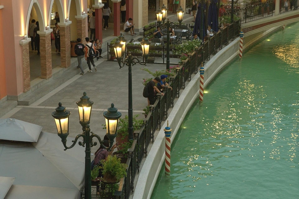 Architecture beautiful photo canal