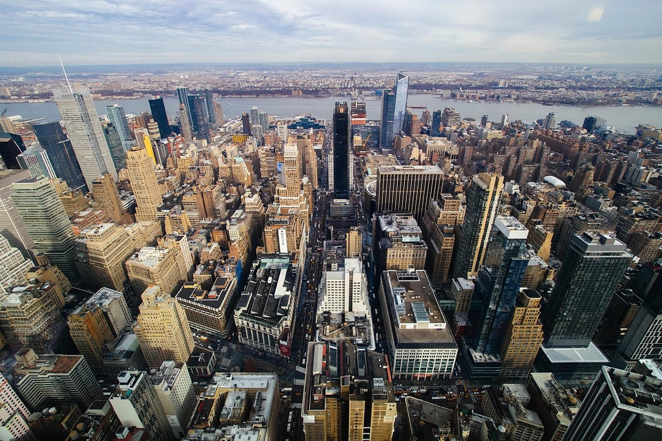 Aerial apartment architecture