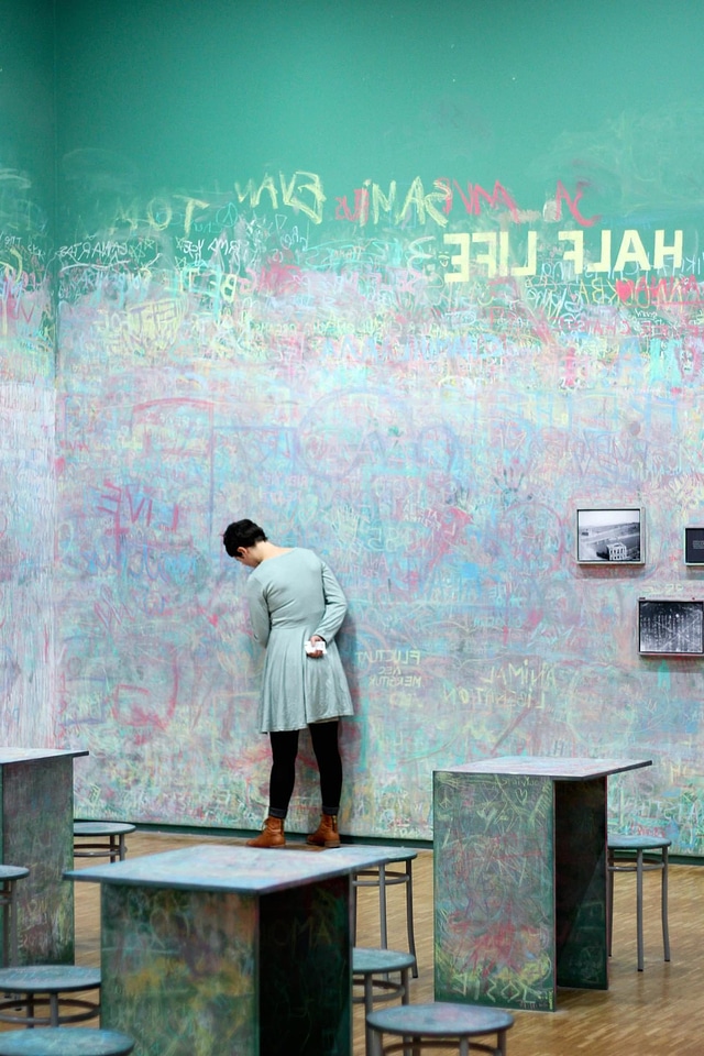 Art furniture graffiti