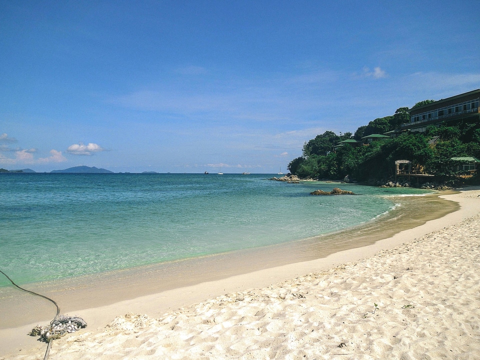Bay beach beautiful photo