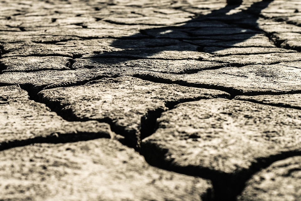 Desert drought dry