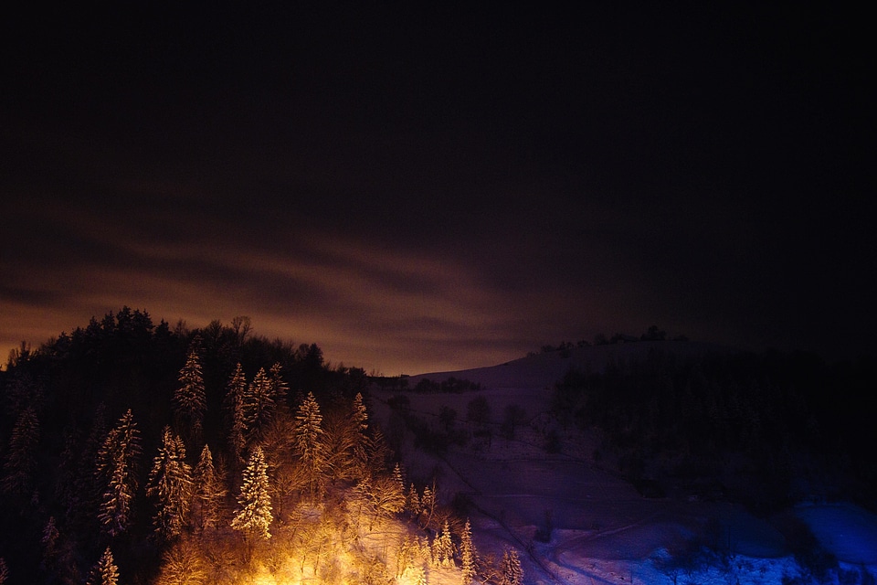 Backlight cold dawn