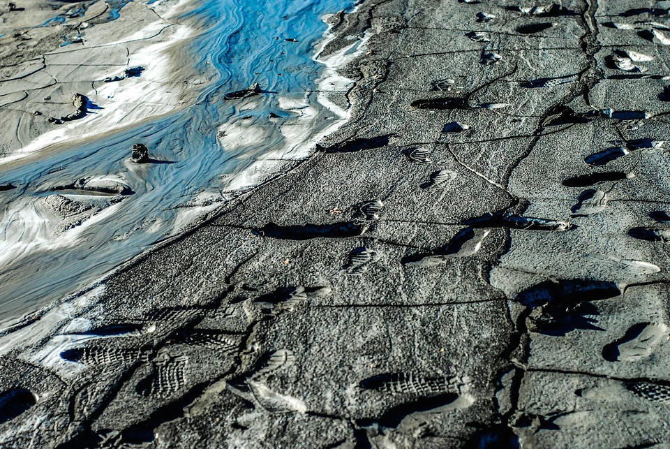 Dirt ground landscape