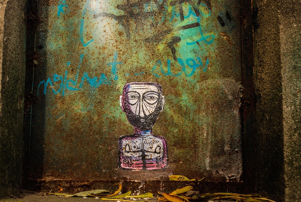 Abandoned architecture art