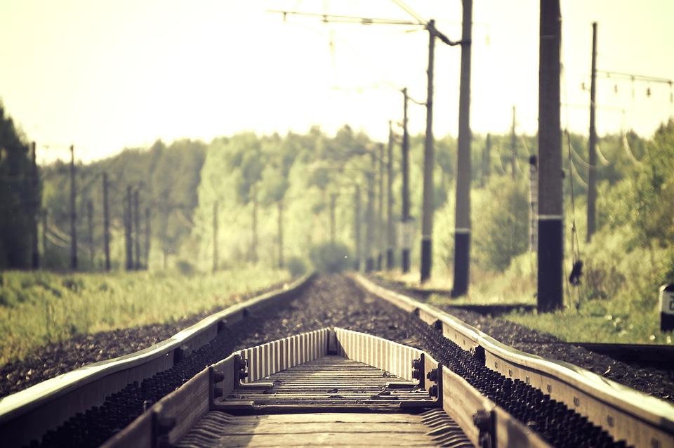 Construction iron landscape
