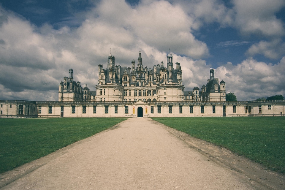 Architecture beautiful photo castle
