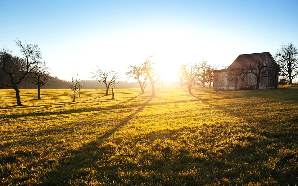 Agriculture barn beautiful photo