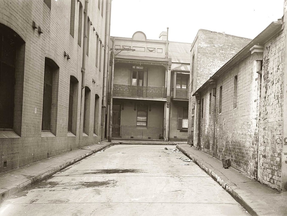 Architecture asphalt black and white