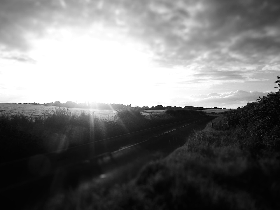 Atmosphere black black and white