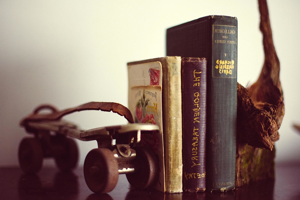 Ancient antique book
