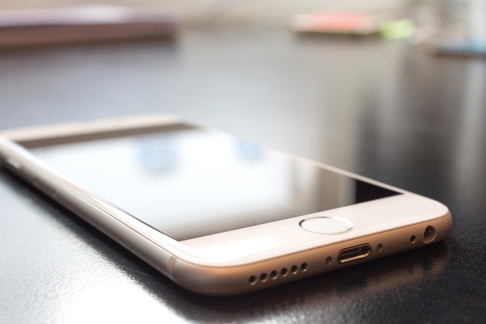 Business cellphone desk