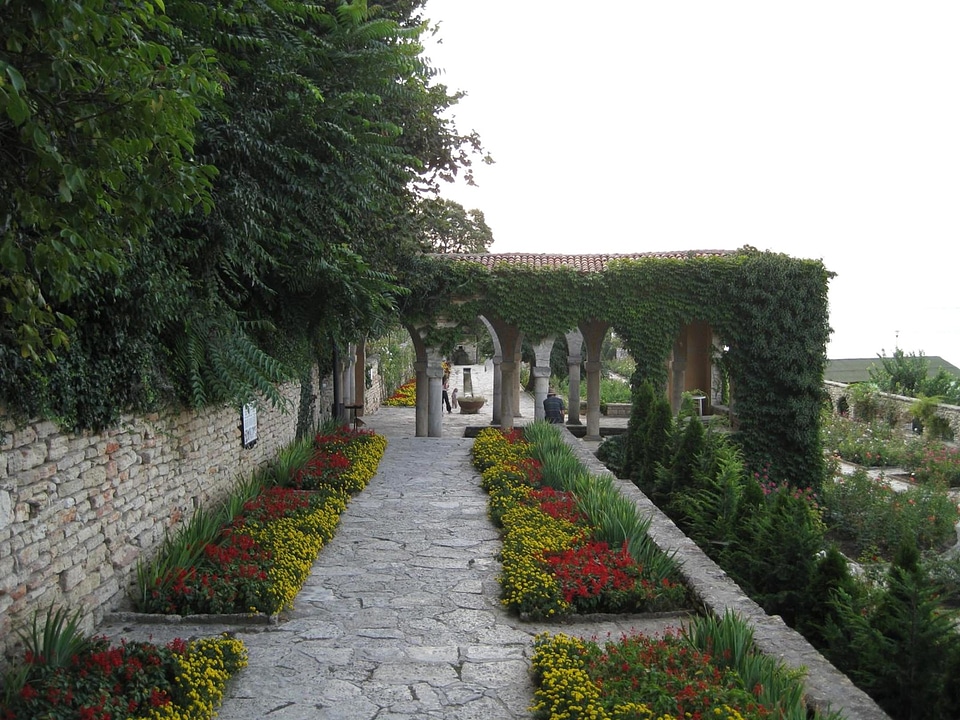 Architecture exterior flower