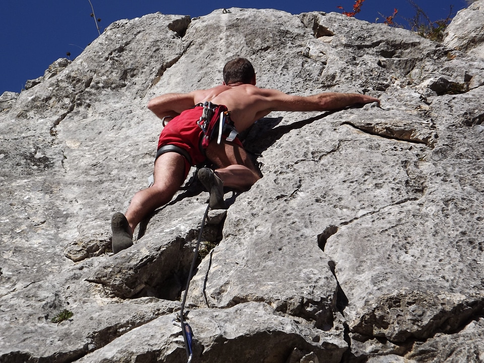 Mountain nature sport
