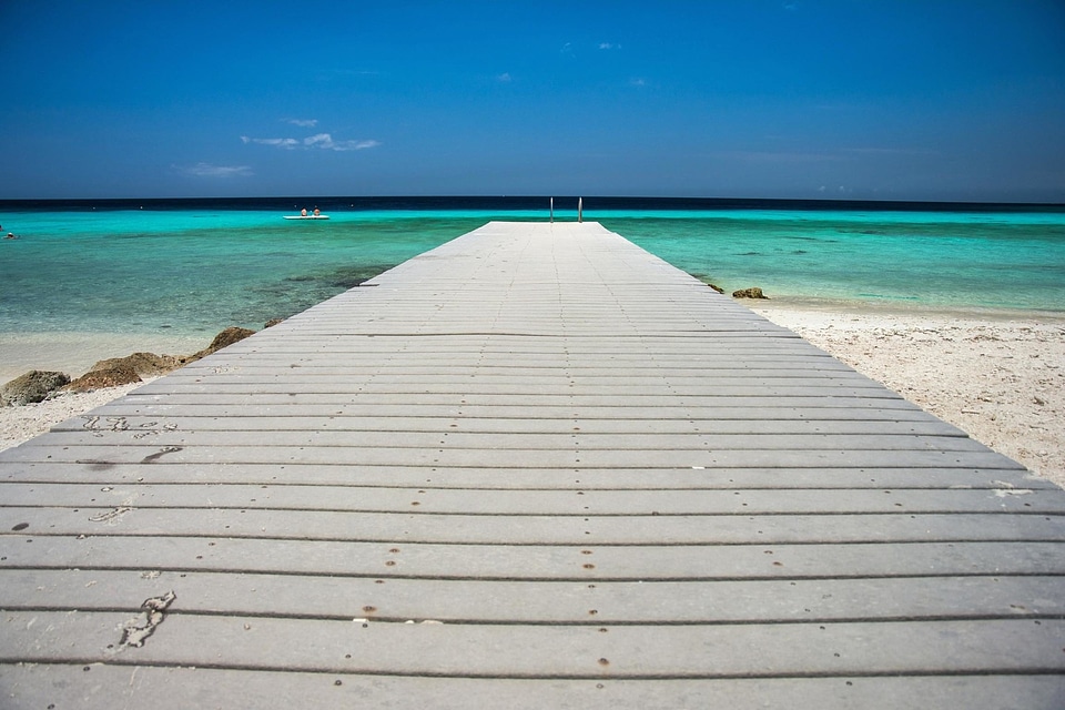 Bay beach caribbean photo