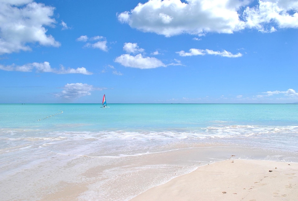 Bay beach caribbean photo