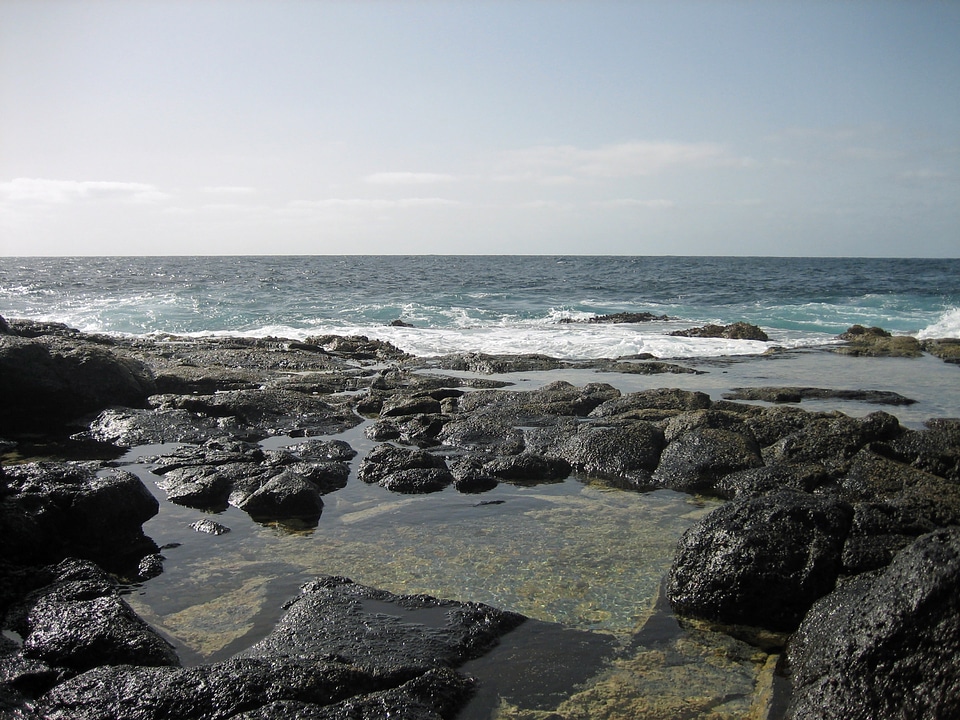 Scenery sky stone